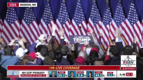 WATCH: The Moment Trump Watch Party Goes NUTS Shouting and Chanting When Trump Wins