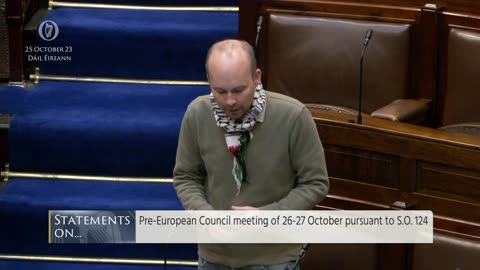 President von der Leyen has blood on her hands - Deputy Paul Murphy- speech from 25 Oct