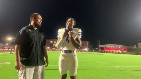 Bryant CB Miguel Graham and WR Robert Hendrix talk to FNG Reporter About Their 45-20 Win