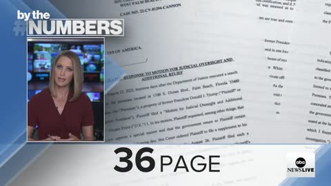 By the Numbers: Classified documents in Trump’s Mar-a-Lago l ABCNL