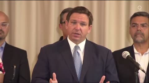 WATCH: Florida Gov. RonDeSantis on Mask Mandates in Schools -- We will give Parents a choice