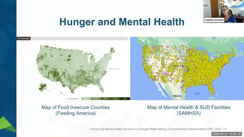 The Integration of Mental Health Care in Hunger Relief Programs