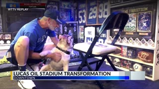 July 10, 2024 - New Turf Installed at Lucas Oil Stadium