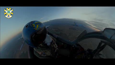 Amazing Footage from Ukrainian Fighter Pilots