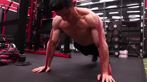 [Chest Workouts]banded-speed-pushups