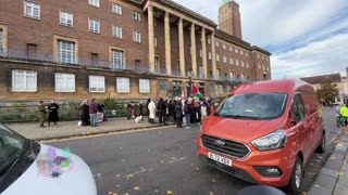 Free Palestine Protest | Norwich City Hall
