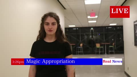 Magic Appropriation: Real news sketch