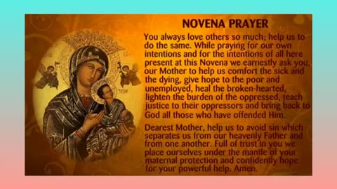 Novena to our Mother of Perpetual Help