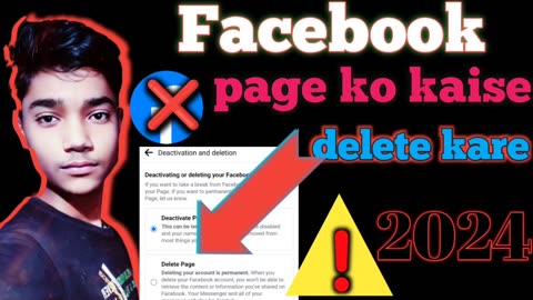Facebook page kaise delete kare // how to delete facebook page // fb page kaise delete kare