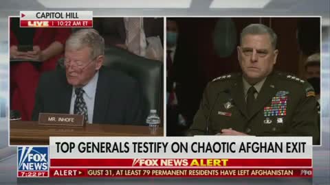 Secretary of Defense Lloyd Austin and Gen. Mark Milley on USA citizens in Afghanistan