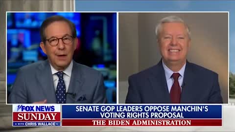 Chris Wallace calls out Lindsey Graham to his face for lying