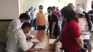 En Bucaramanga reportan demoras hasta de una hora por caída en página de la Registraduría