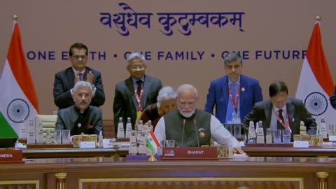 Modi ji addressed G20 Summit