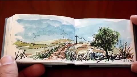 Draw Some Windmills In The Desert