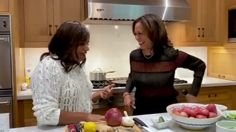 Remember that time in 2019 when Kamala Harris did a cooking video with Mindy