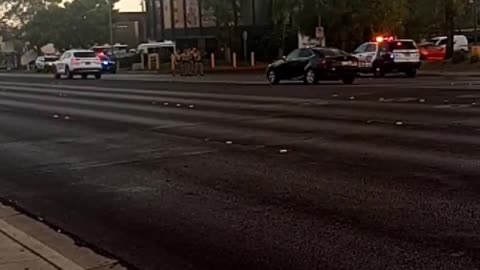 Cops shoots lady in vegas