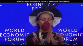 Witch Hexes Stage, Mumbles Incantations, Blows On Attendees To Kick Off World Economic Forum Meeting