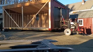 Barn Delivery Day