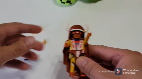 Playmobil Figures Assembly Step by Step from Dollar Tree (Indian Character)