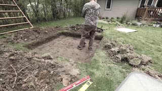 Rubbermaid Big Max 7'x7' Shed, Part 2: The Big Dig