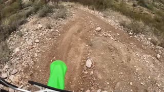 Motorcycle downhill short