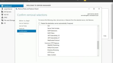 Demote and Remove A Domain Controller Server