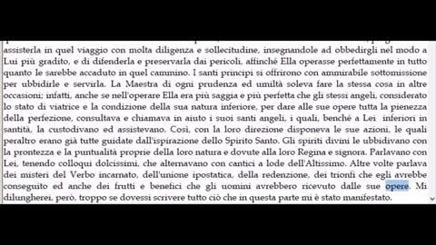 Mistica città di Dio libro Terzo, Capitoli XIV-XVIII