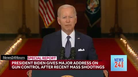 President Joe Biden says, we need to ban assault weapons. Major adress on mass shooting.