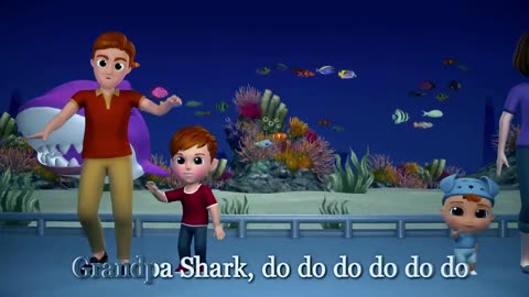 Baby Shark too doo too doo - TOP Views Video Dance and Sing - Nursery Rhymes