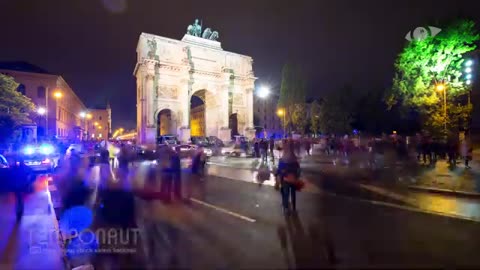 FC Bayern Champions League Feier am Siegestor