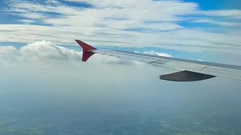 Time lapse from plane || Beautiful sky time lapse