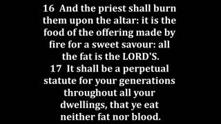 Leviticus 3 King James version