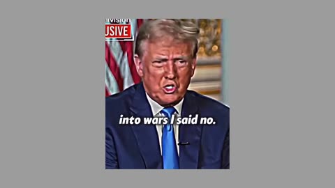 Trump interview clip goes viral