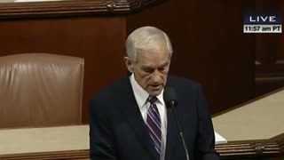 Flashback 2012: Ron Paul's Final Floor Speech to Congress