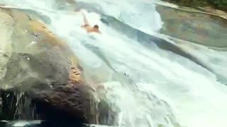 waterfall in Rio de Janeiro, Brazil! 😎