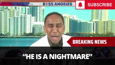 Stephen A Smith Goes Off On Kawhi Leonard