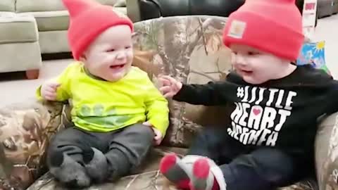 Funny twin babies video compilation -2 | Twin babies