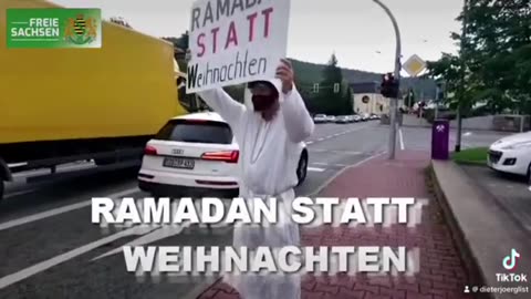 "Danke, dass ihr für uns arbeitet": Kreativer Protest im Erzgebirge!