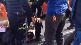 Accidente tras persecución policial en Cali