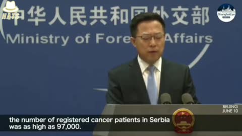 Chinese Foreign Minister: NATO's Depleted Uranium in Belgrade bombings caused 97000 cancer cases