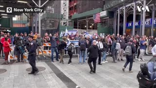 Israel - Palestinian Protest NY #israel #palestinian #war