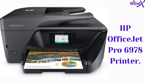 HP All-in-One Wireless Laser Printer.