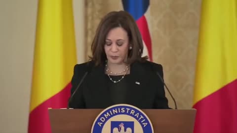 Reporter to Kamala Harris: "How long should Americans expect ... how long should we be bracing for ... historic inflation and some unprecedented gas prices?"