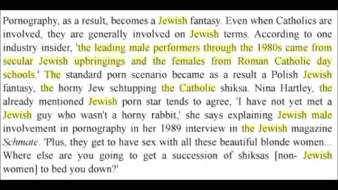 The Khazar-Jews and the Pornography Industry