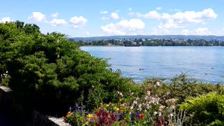 Lake leman in switzerland the best in the world