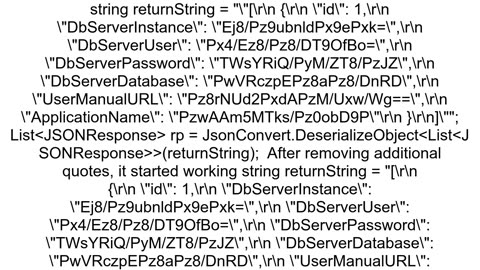 39Error converting value39 when JSON DeserializeObject