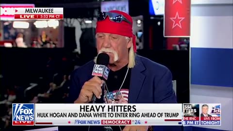 Hulk Hogan: Donald Trump is our GLADIATOR.