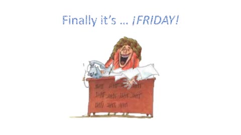 Finally it's Friday | funny card