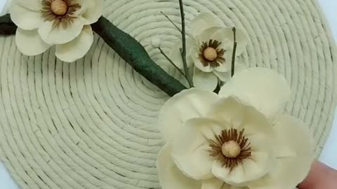 Creative DIY plum blossom, waste utilization and creativity