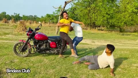 Best Amazing Nonstop funny comedy video 2022 only for entertainment Bindass club